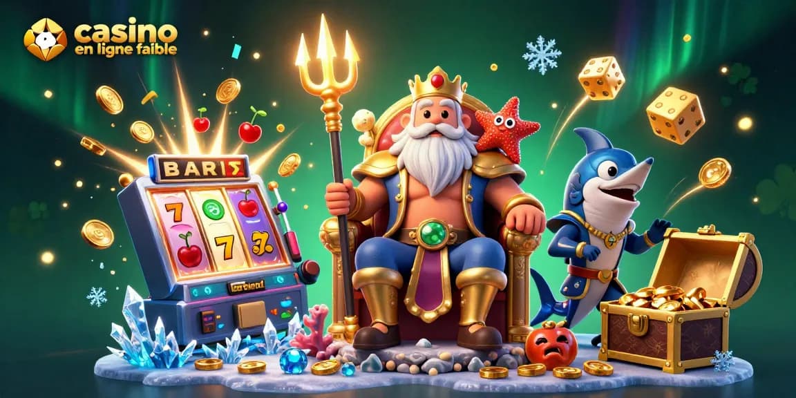 Jouer au casino en ligne fiable avec des gains en pièces et jackpots éclatants.