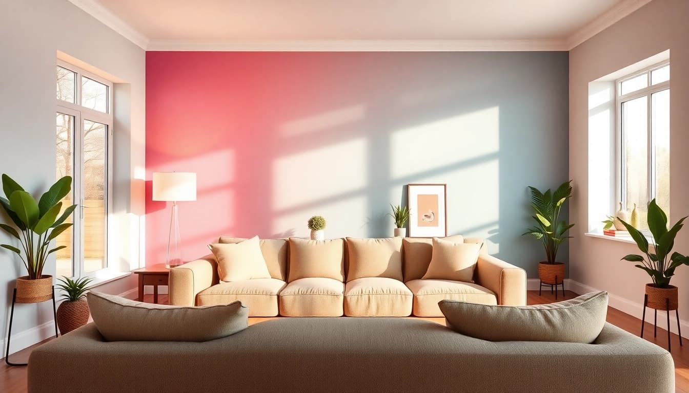 Enhance your home design with colorful accent walls that bring life to your space.