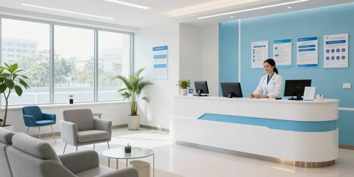 Hair transplant Istanbul consultation in a professional healthcare facility promoting patient care and compassionate service.