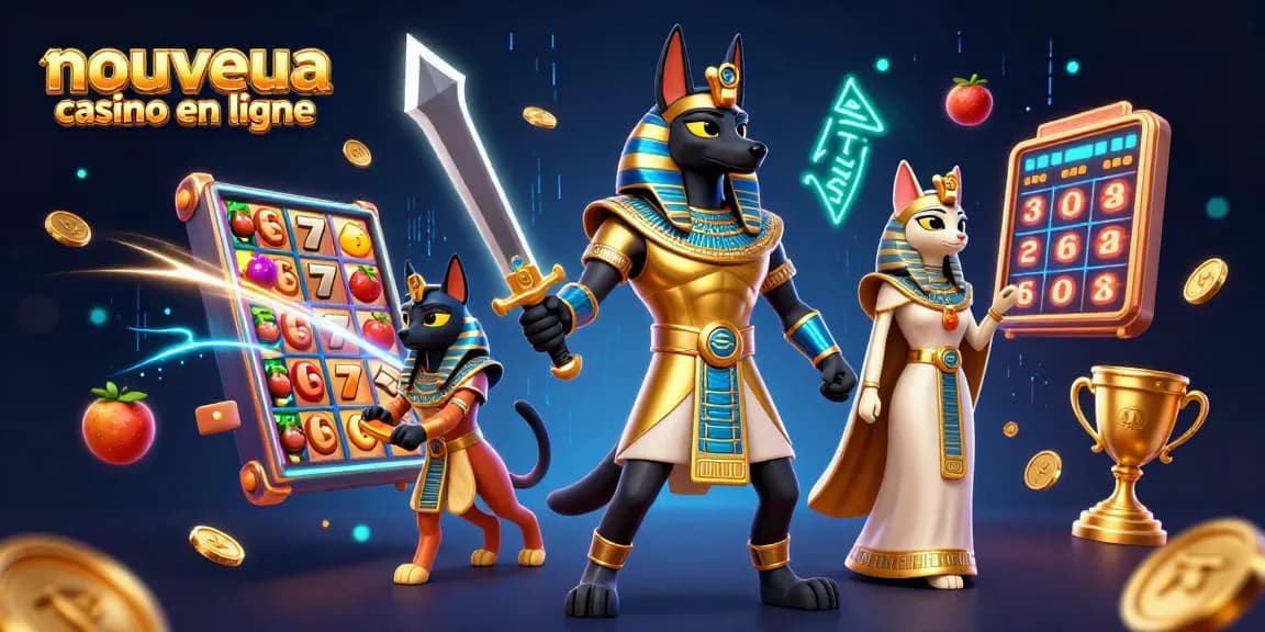 Découvrez le nouveau casino en ligne et ses jeux de machines à sous immersifs.
