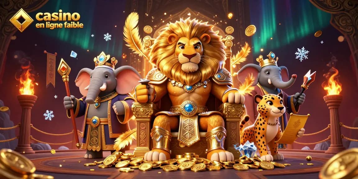 Gagnez aux jeux de casino en ligne fiable avec des personnages dynamiques et des éléments de fête.