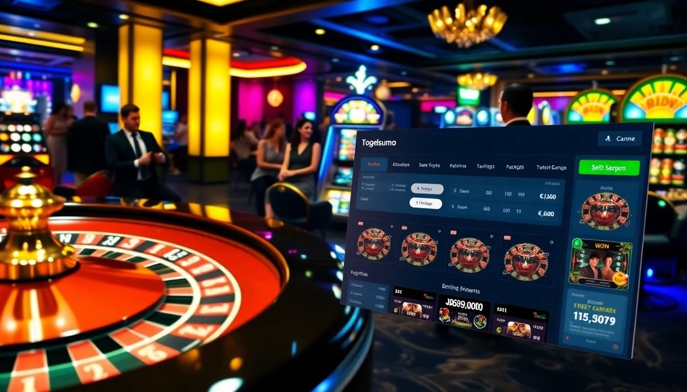 Platform Togelsumo yang menghadirkan keseruan rolet dan mesin slot di kasino mewah.