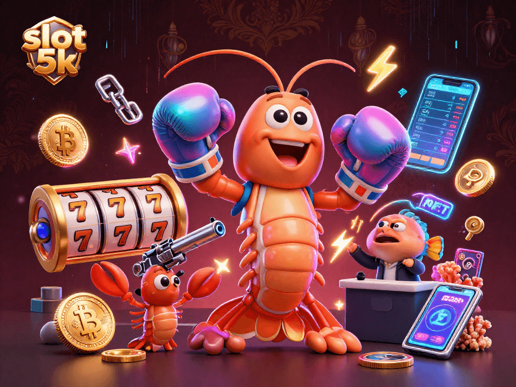 Experience thrilling slot 5k gameplay with vibrant cartoon sea creatures and dynamic game elements.
