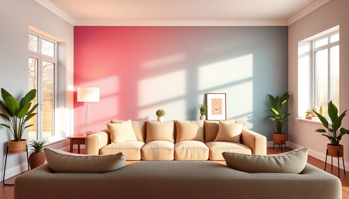Enhance your home design with colorful accent walls that bring life to your space.