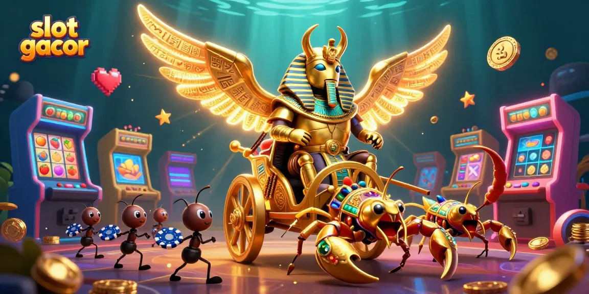 Spin the slot gacor reels and join the treasure quest with vibrant gaming elements!