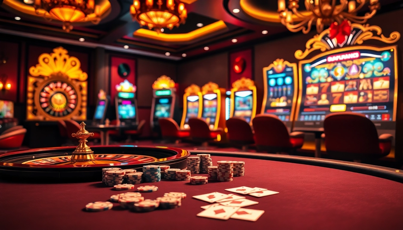 Découvrez le luxe au casino en ligne Français 2026 avec des machines à sous vibrantes et des tables de poker élégantes.
