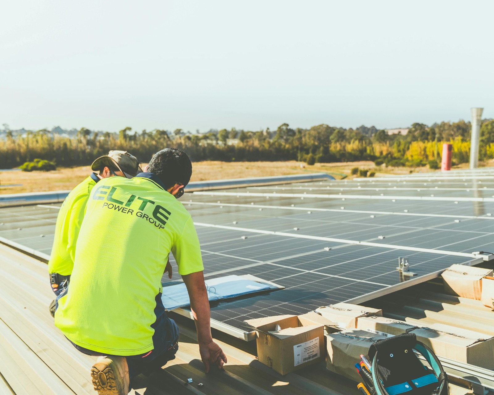 commercial solar installation