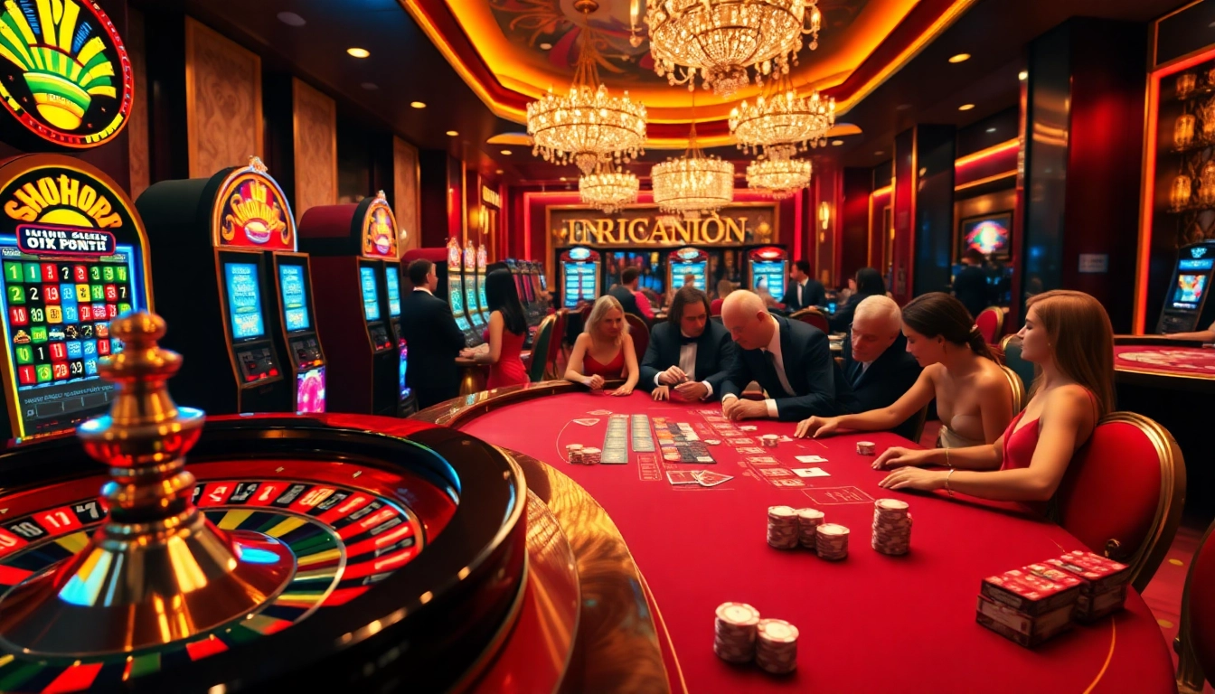 Vivez l'excitation du casino en ligne Français 2026 avec un jeu vibrant et une ambiance luxueuse.