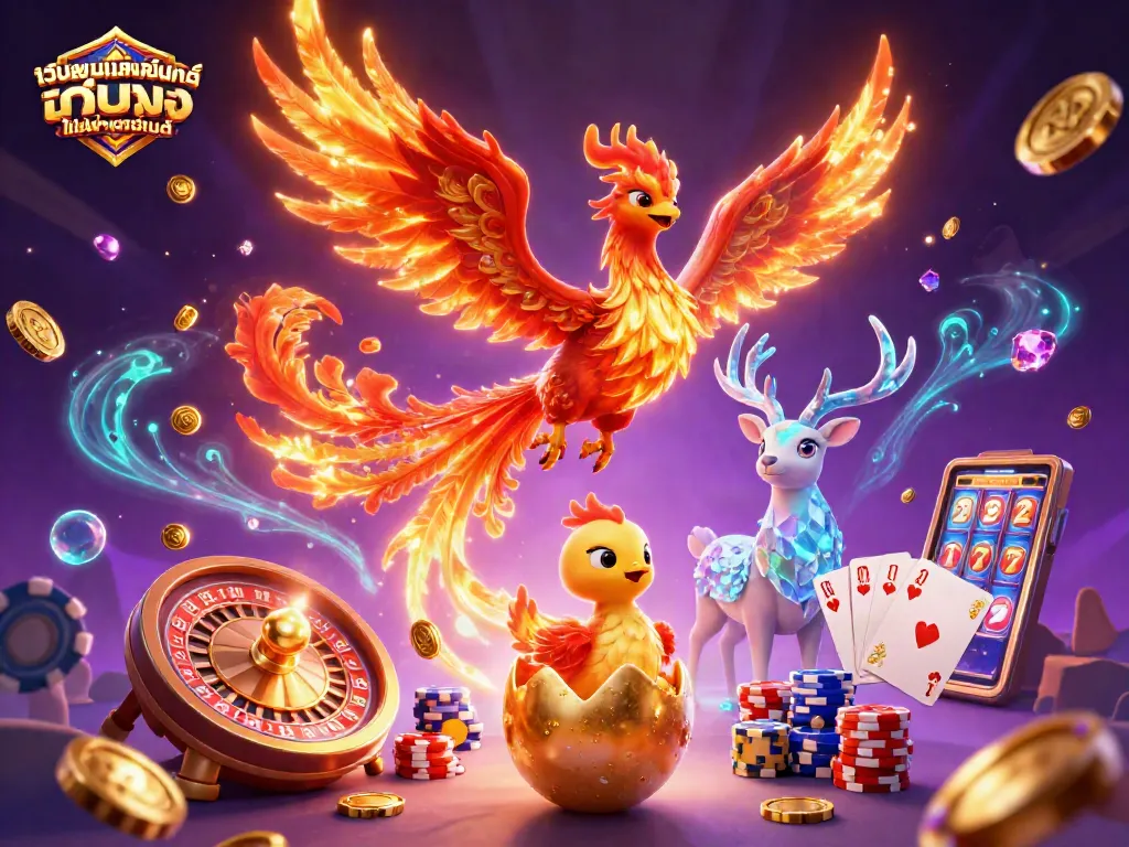 เว็บพนันออนไลน์ เว็บตรงไม่ผ่านเอเย่นต์ กับภาพการ์ตูน 3D ผู้สร้างบรรยากาศในการเล่นคาสิโน
