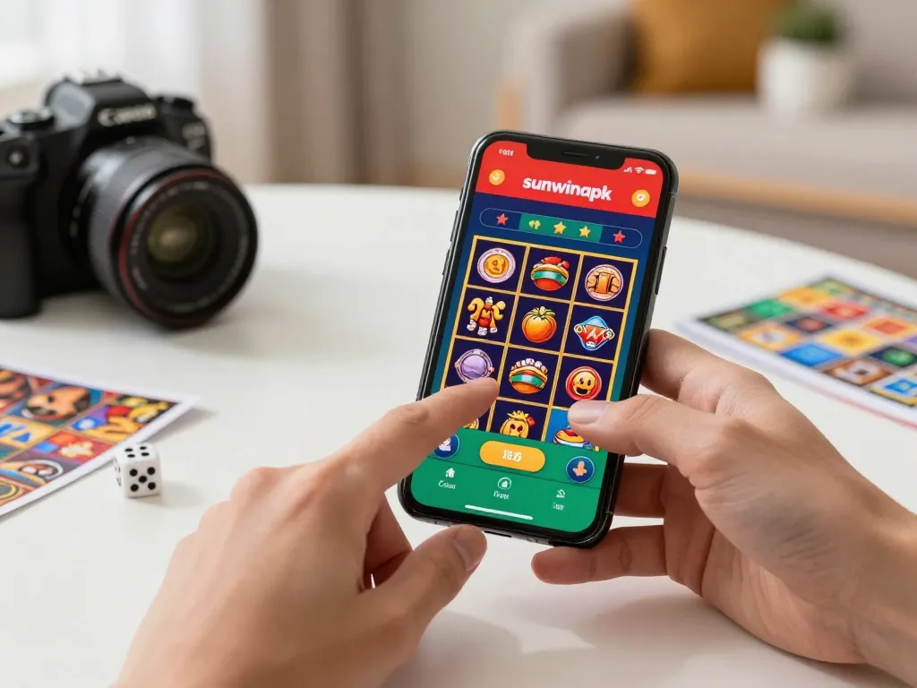 Engaging gameplay experience on the sunwinapk app showcasing vibrant casino games.