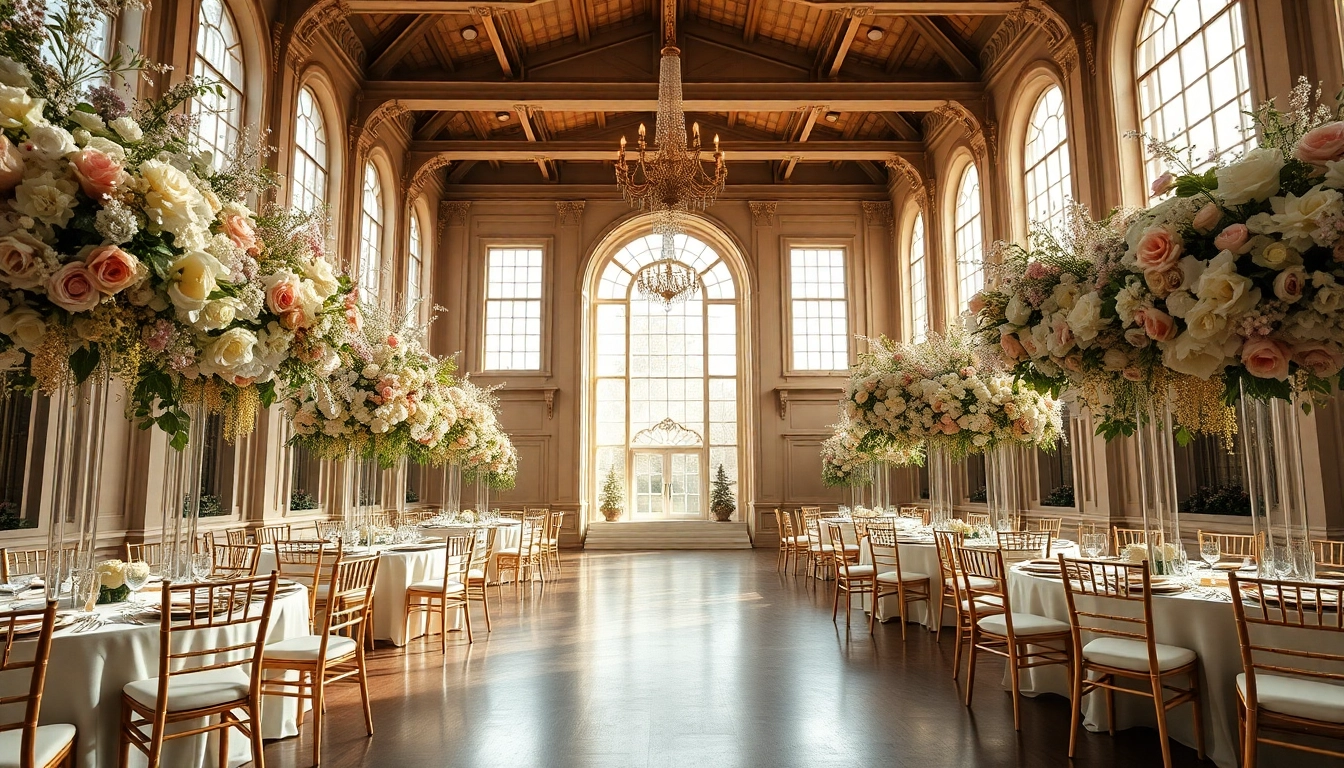 Experience the Wedding Event Space Jacksonville with elegant decor and a romantic atmosphere.