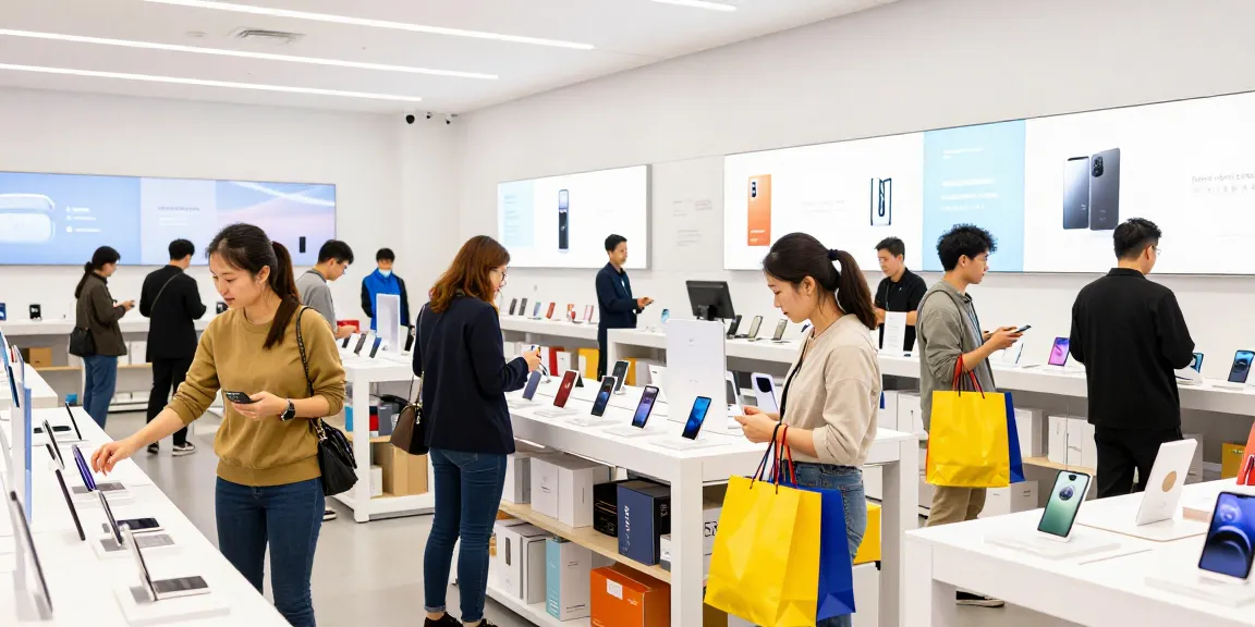 Dynamic shopping experience at https://forumup.org/shop/search.php?ca_id=&addr1=&addr2=&addr3=&schKeyword= featuring diverse shoppers exploring products.