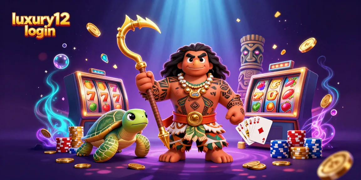 Engage with luxury12 login for an exhilarating casino experience showcasing vibrant slot symbols and golden treasures.