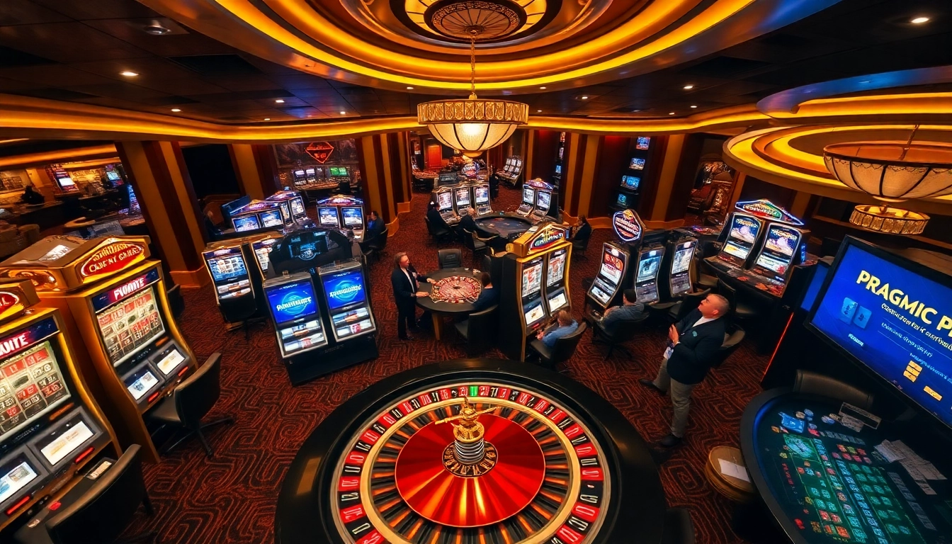 Experience the thrilling rtp pragmatic play action amidst luxury casino games.