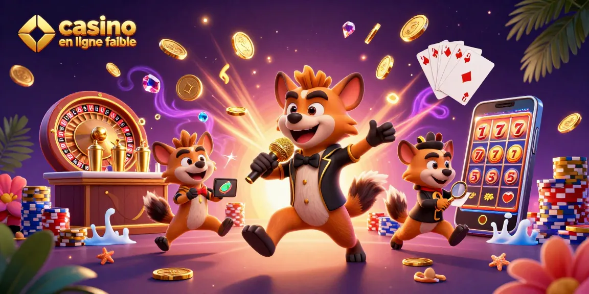 Vivez l'expérience d'un casino en ligne fiable avec des hyènes animées offrant des jeux et des promotions.