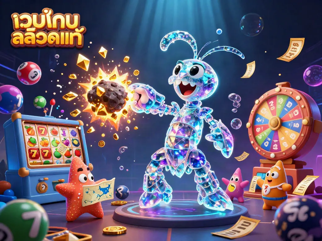 Engage in winning at เว็บเกมสล็อตแท้ with dynamic animations of colorful elements and vibrant characters.
