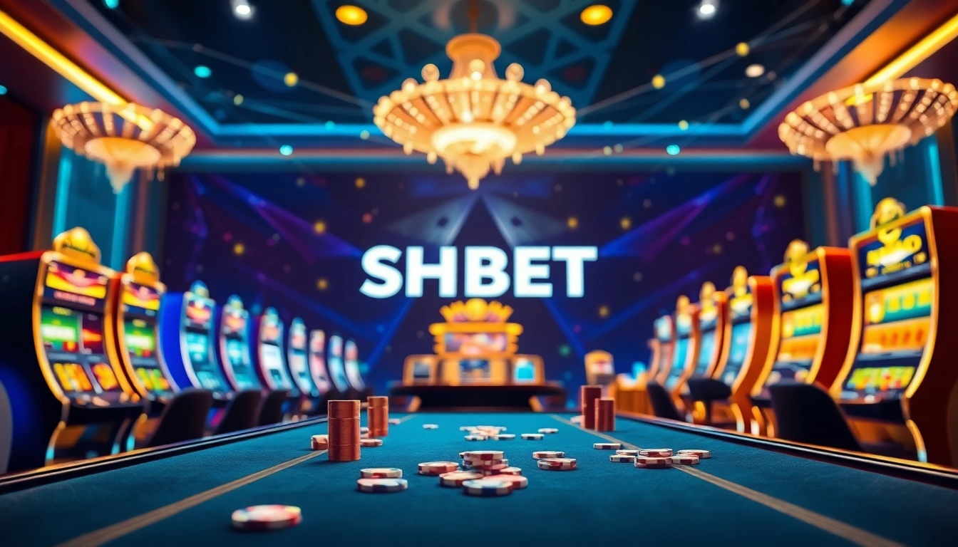 Experience thrilling online gaming with SHBET's vibrant casino environment filled with excitement.