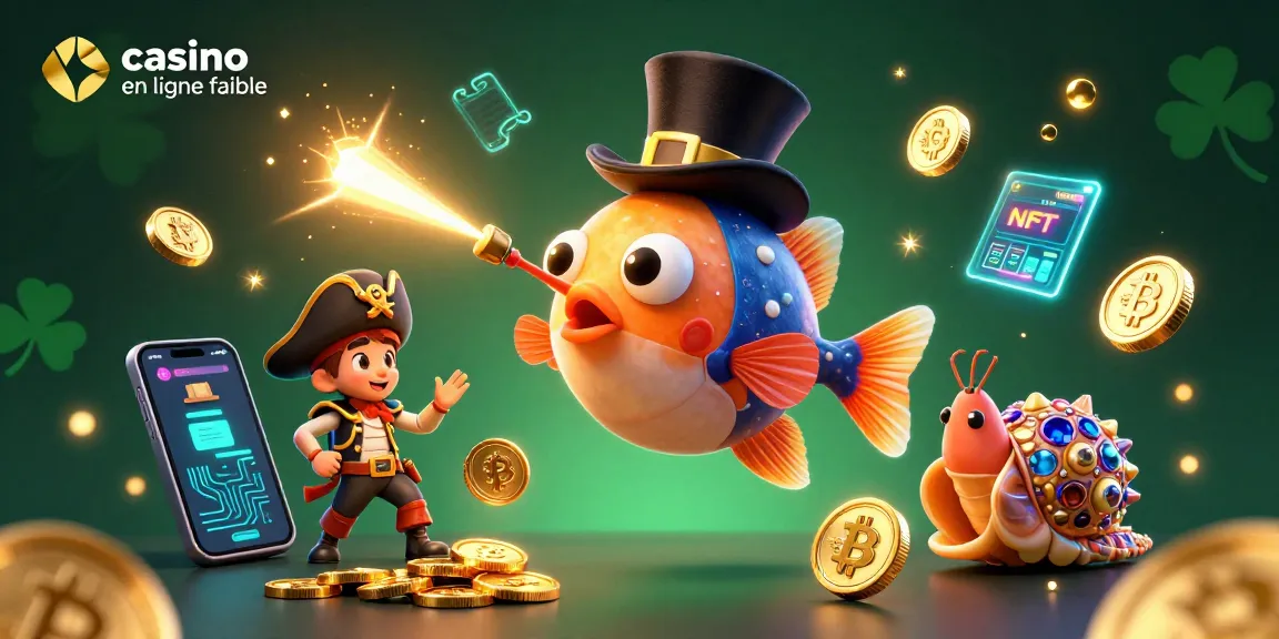 Jouez au casino en ligne fiable avec des personnages fantastiques attirant des pièces d'or.