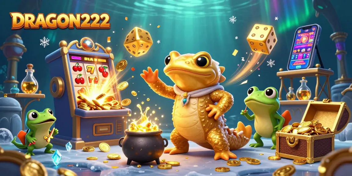 Experience thrilling slot action with DRAGON222 app featuring alchemists transforming luck into gold!