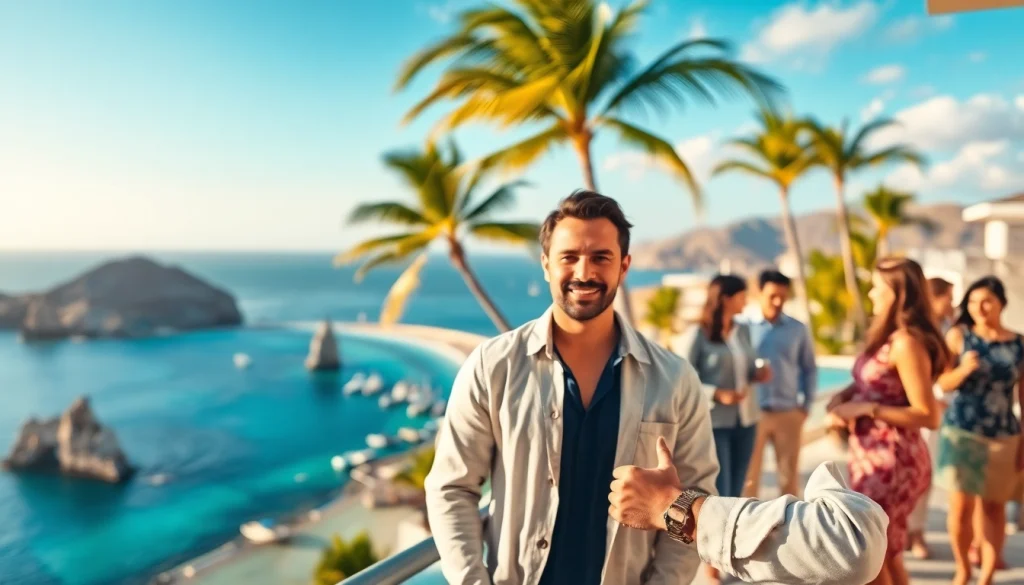 Showcase of Cabo San Lucas real estate with stunning beachfront properties and real estate agent