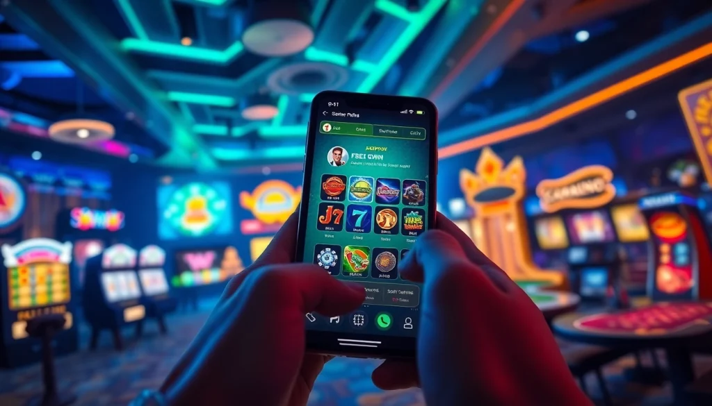 Link tai Saowin - giao diện trò chơi trực tuyến động trình diễn các yếu tố casino hấp dẫn.