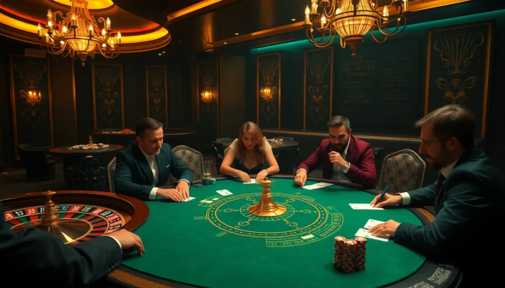 The hidden wiki current status showcased in an engaging casino atmosphere with poker and roulette.