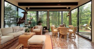 Sunroom for Sale – Luxury Tempered Glass Living Space