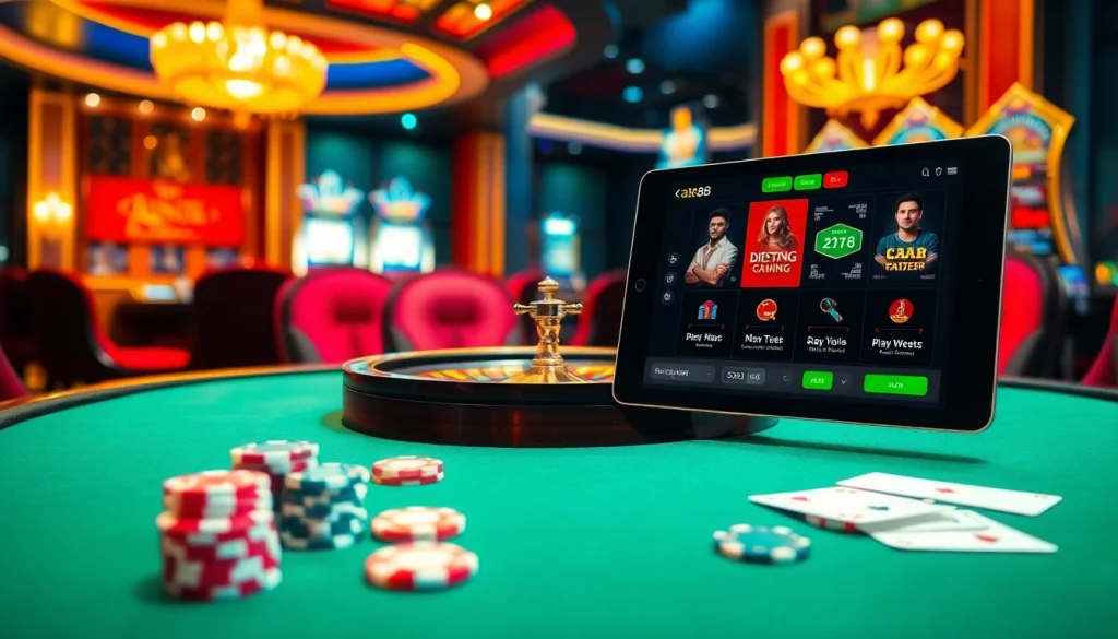 Experience thrilling gaming at raja toto88 with vibrant slot machines and exciting roulette tables.