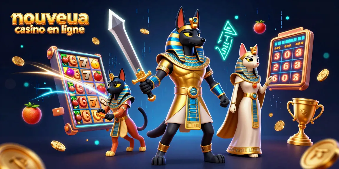 Découvrez le nouveau casino en ligne et ses jeux de machines à sous immersifs.