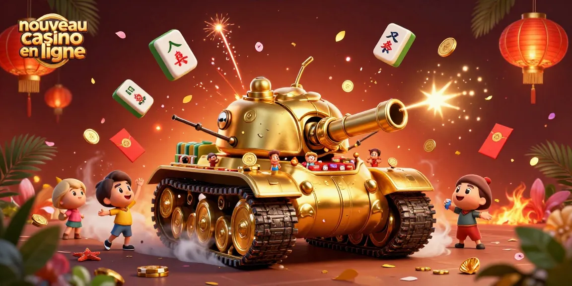 Tarifs gagnants au nouveau casino en ligne avec une ambiance festive de confettis et de lumières.