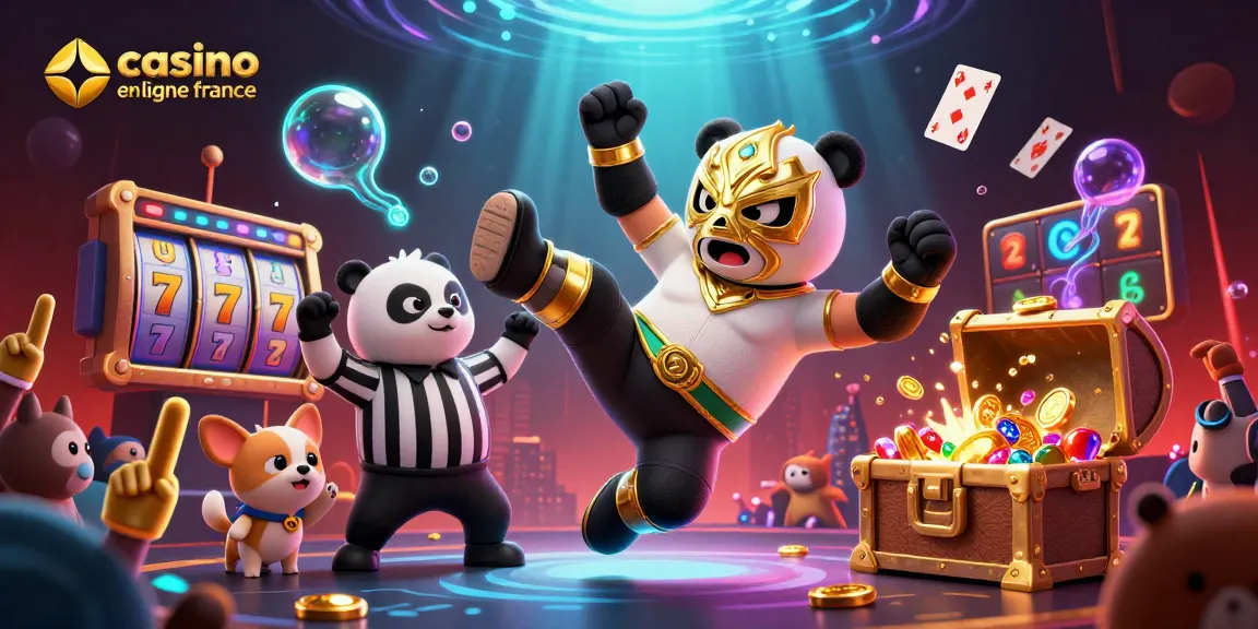 Jouez aux meilleurs jeux de casino en ligne France avec des personnages dynamiques et des éléments riches.