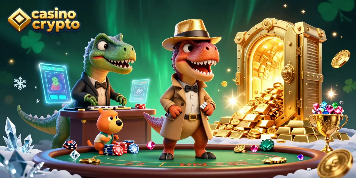 Les joueurs s'engagent dans une partie de casino crypto tout en subtilisant des jetons.